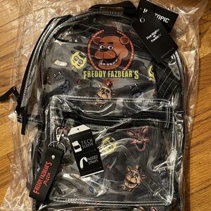 Five Nights at Freddy’s Clear Backpack for Teens to Adults